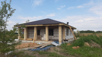 Строительство кирпичного дома в с.Сарафоново - фото 7