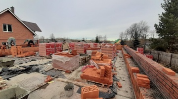 Строительство кирпичного дома в п.Борисоглебский - фото 8