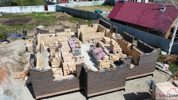 Строительство дома в Норском - фото 1