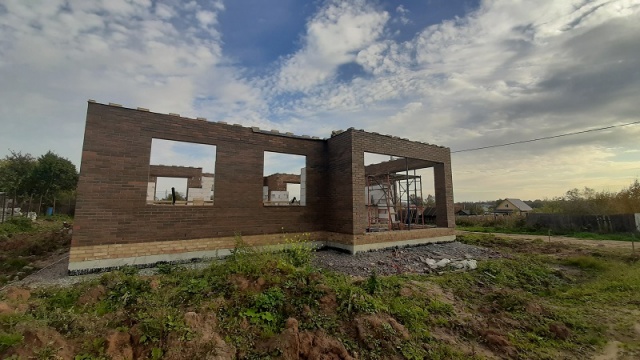 Строительство кирпичного дома под ключ в г. Рыбинск - 17 фото